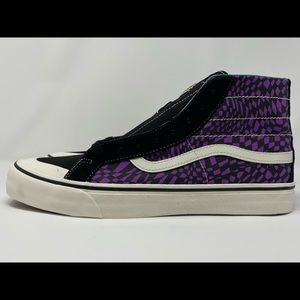 Vans SK8 Hi 138 Decon Warped Check Purple Men’s 13